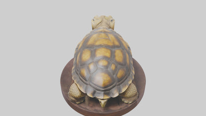 3D model Giant Tortoise statue model VR / AR / low-poly