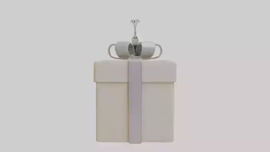 3D model Gift box keychain model VR / AR / low-poly
