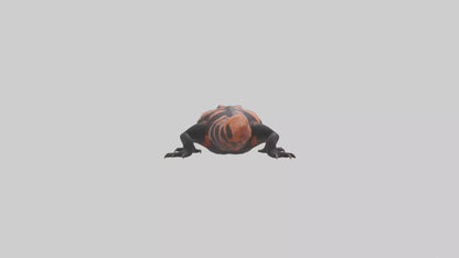 3D model Gila Monster sunning model VR / AR / low-poly