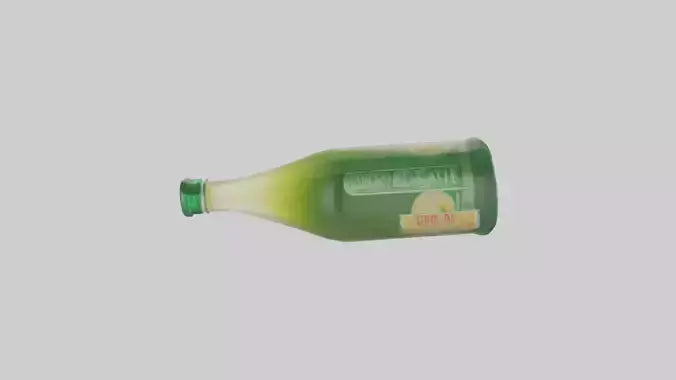 3D model Ginger ale model VR / AR / low-poly