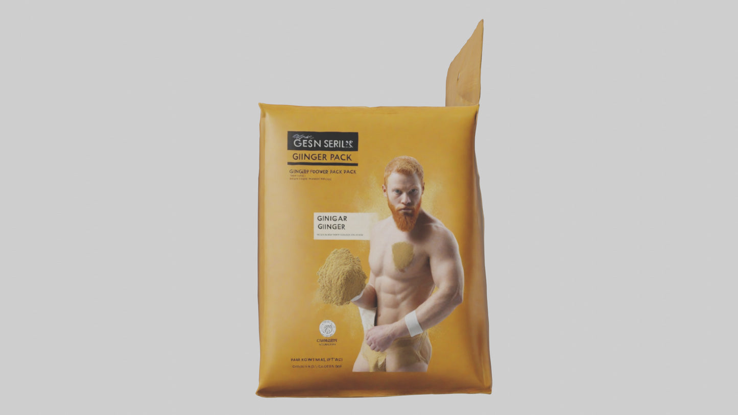 3D model Ginger Powder Pack model VR / AR / low-poly