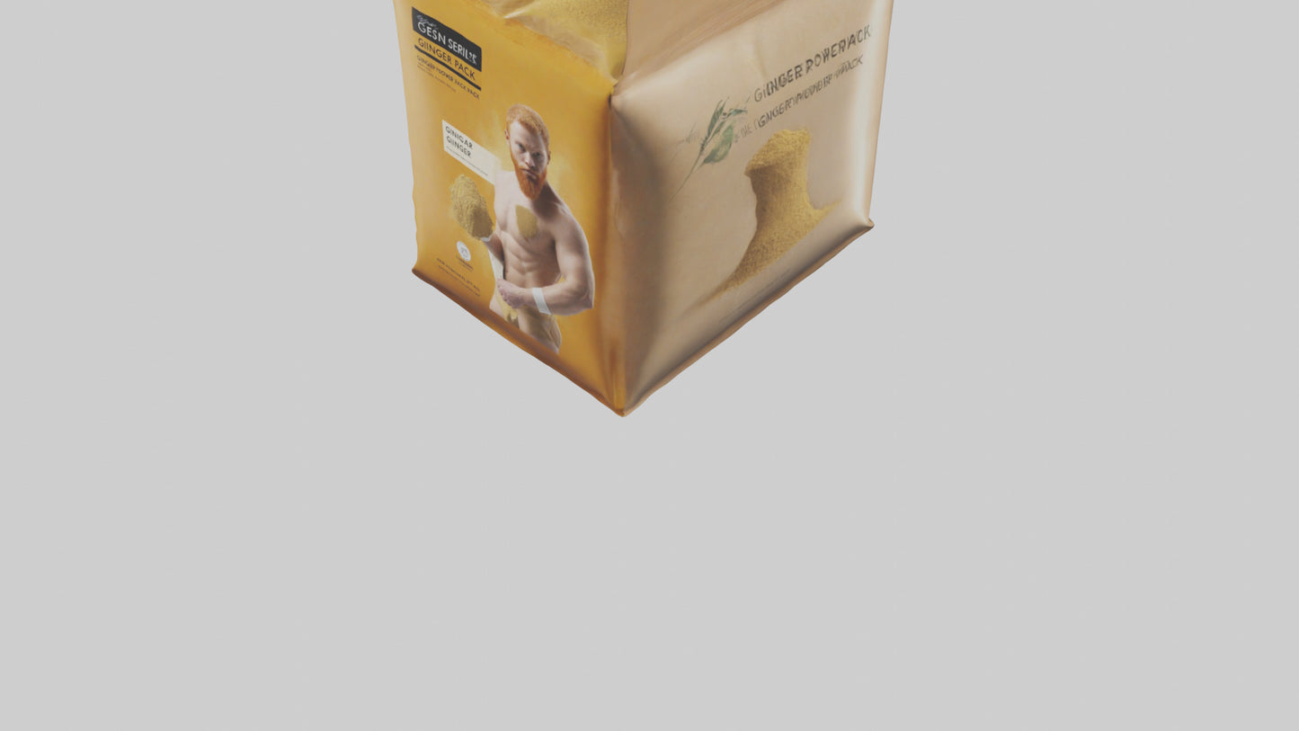 3D model Ginger Powder Pack model VR / AR / low-poly