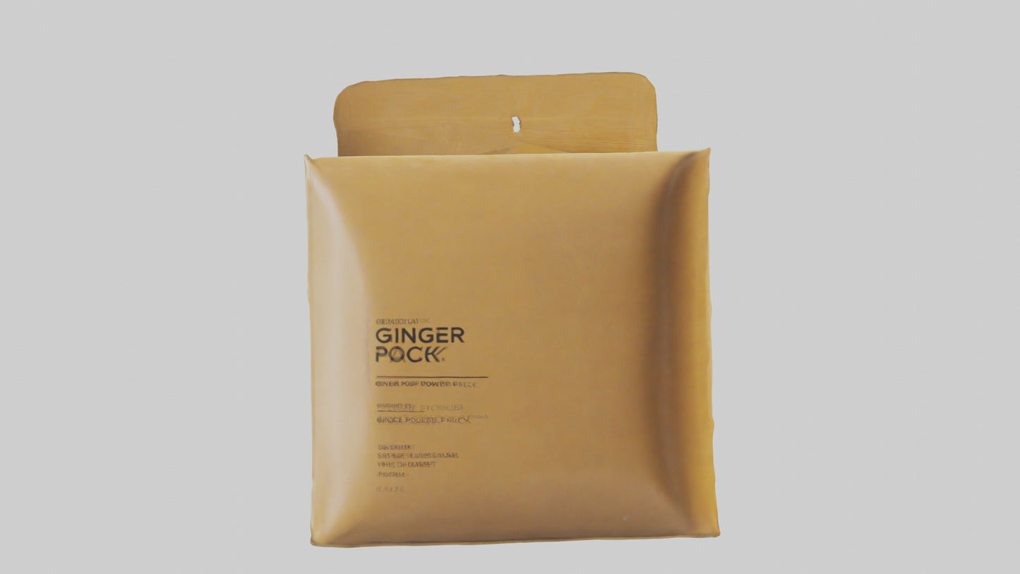 3D model Ginger Powder Pack model VR / AR / low-poly