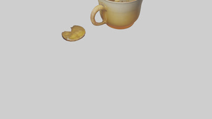 Ginger tea model VR / AR / low-poly
