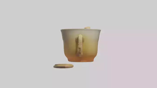 Ginger tea model VR / AR / low-poly