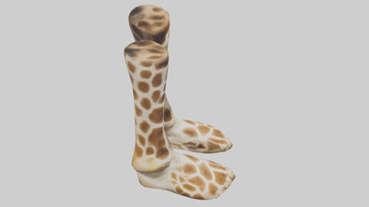 3D model Giraffe Hooves VR / AR / low-poly