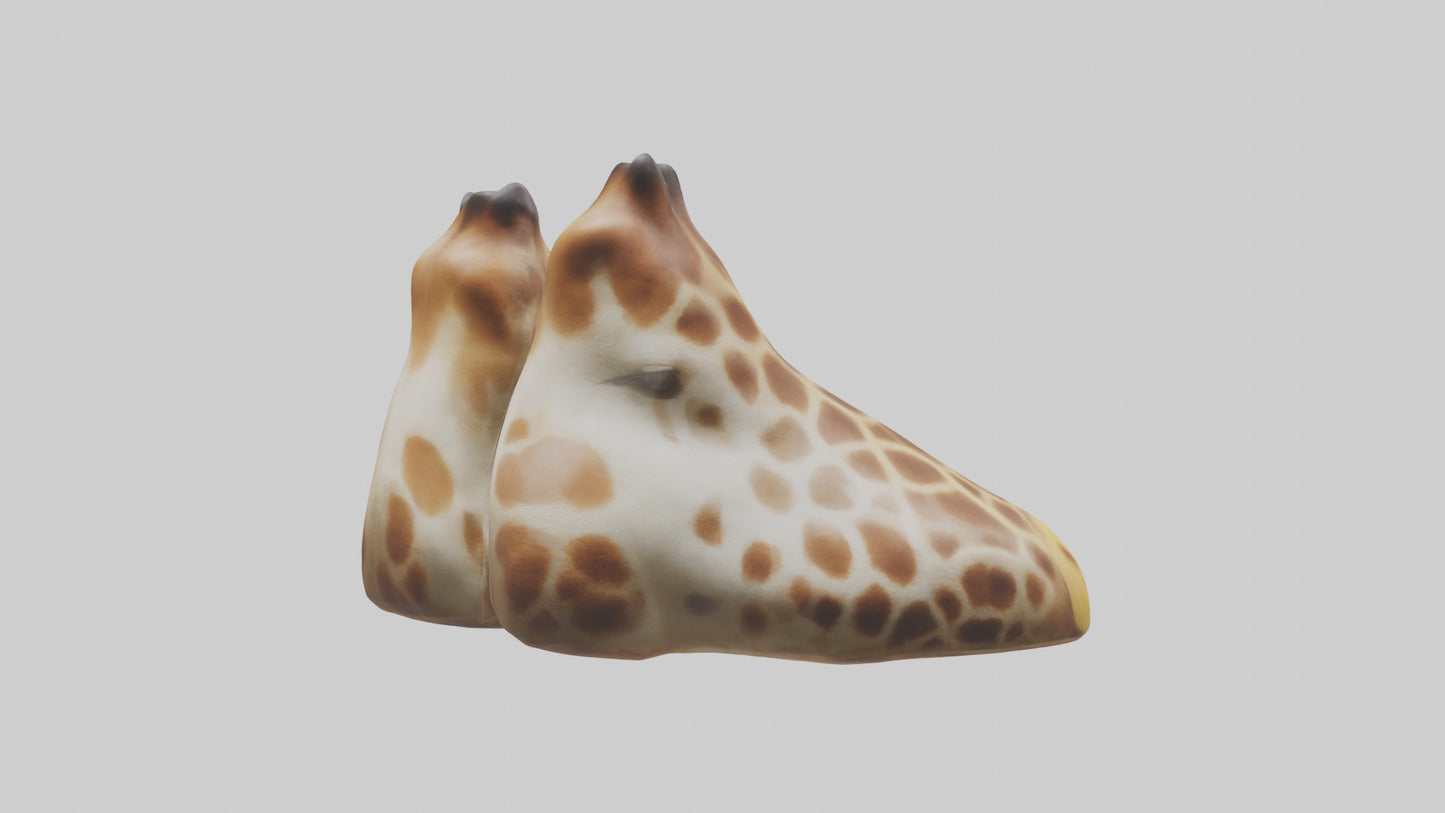 3D model Giraffe Hooves Model VR / AR / low-poly