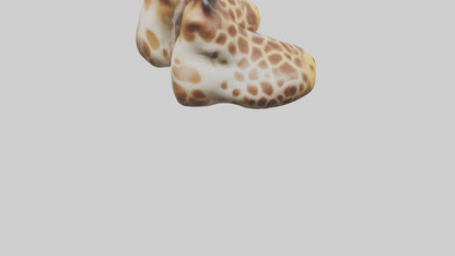3D model Giraffe Hooves Model VR / AR / low-poly