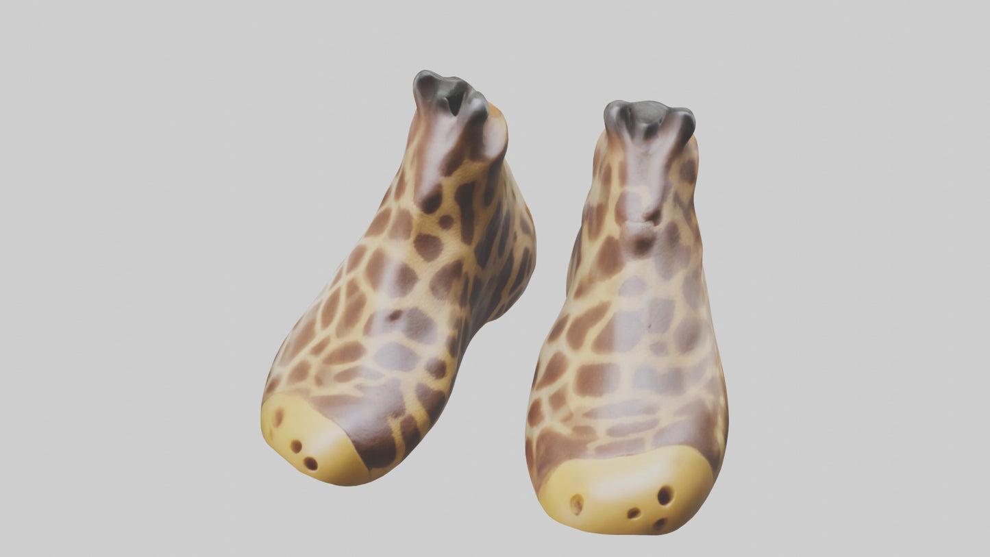 3D model Giraffe Hooves Model VR / AR / low-poly