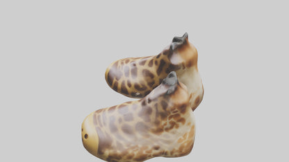 3D model Giraffe Hooves Model VR / AR / low-poly