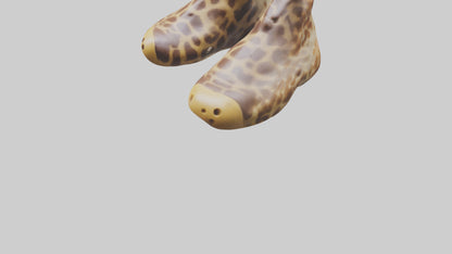 3D model Giraffe Hooves Model VR / AR / low-poly