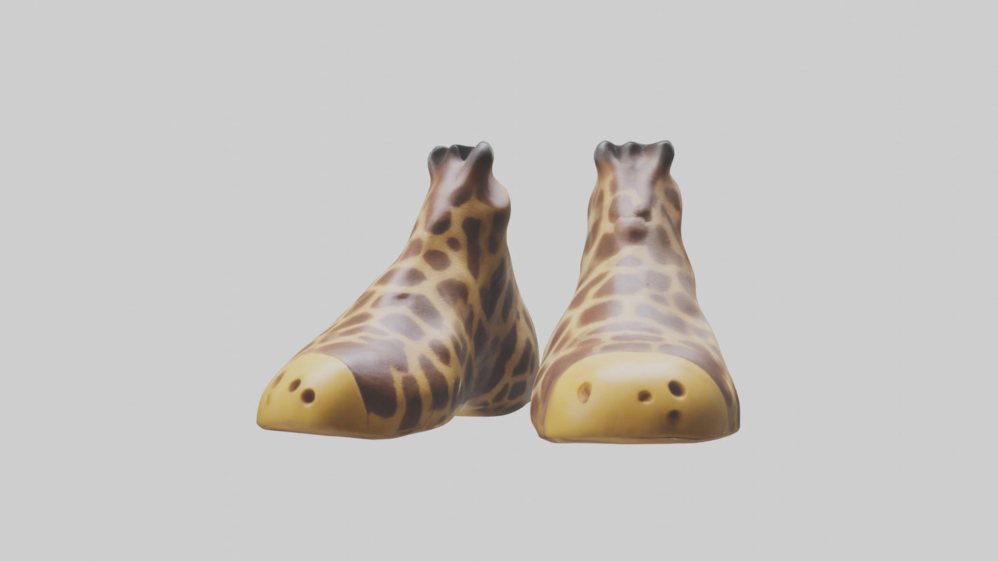 3D model Giraffe Hooves Model VR / AR / low-poly