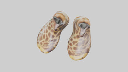 3D model Giraffe Hooves Model VR / AR / low-poly