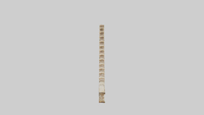 3D model Giraffe Spine VR / AR / low-poly