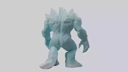 3D model Glacier Giant model VR / AR / low-poly