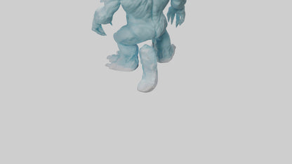 3D model Glacier Giant model VR / AR / low-poly