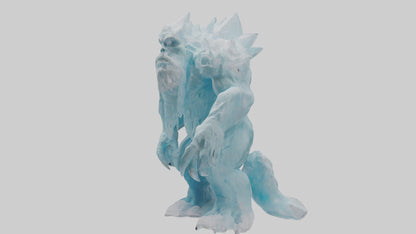 3D model Glacier Giant model VR / AR / low-poly