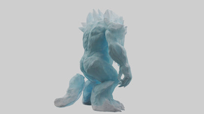3D model Glacier Giant model VR / AR / low-poly