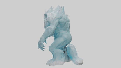 3D model Glacier Giant model VR / AR / low-poly
