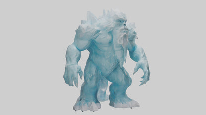3D model Glacier Giant model VR / AR / low-poly