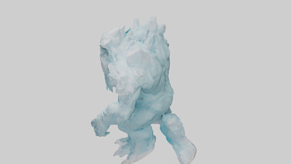3D model Glacier Giant model VR / AR / low-poly