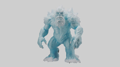 3D model Glacier Giant model VR / AR / low-poly