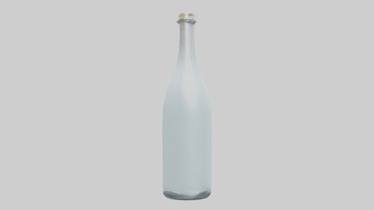 3D model Glass Bottle model VR / AR / low-poly