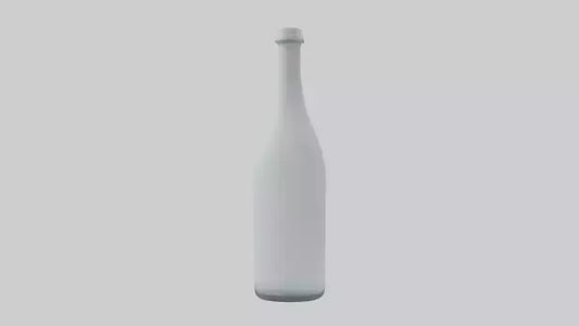 3D model Glass Bottle model VR / AR / low-poly