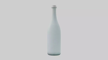3D model Glass Bottle model VR / AR / low-poly