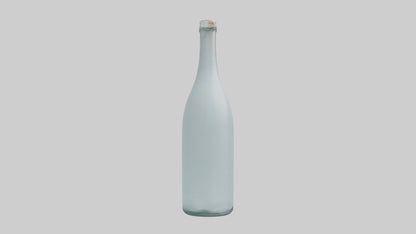 3D model Glass Bottle model VR / AR / low-poly