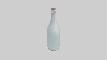 3D model Glass Bottle model VR / AR / low-poly