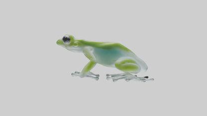 Glass Frog perched model VR / AR / low-poly