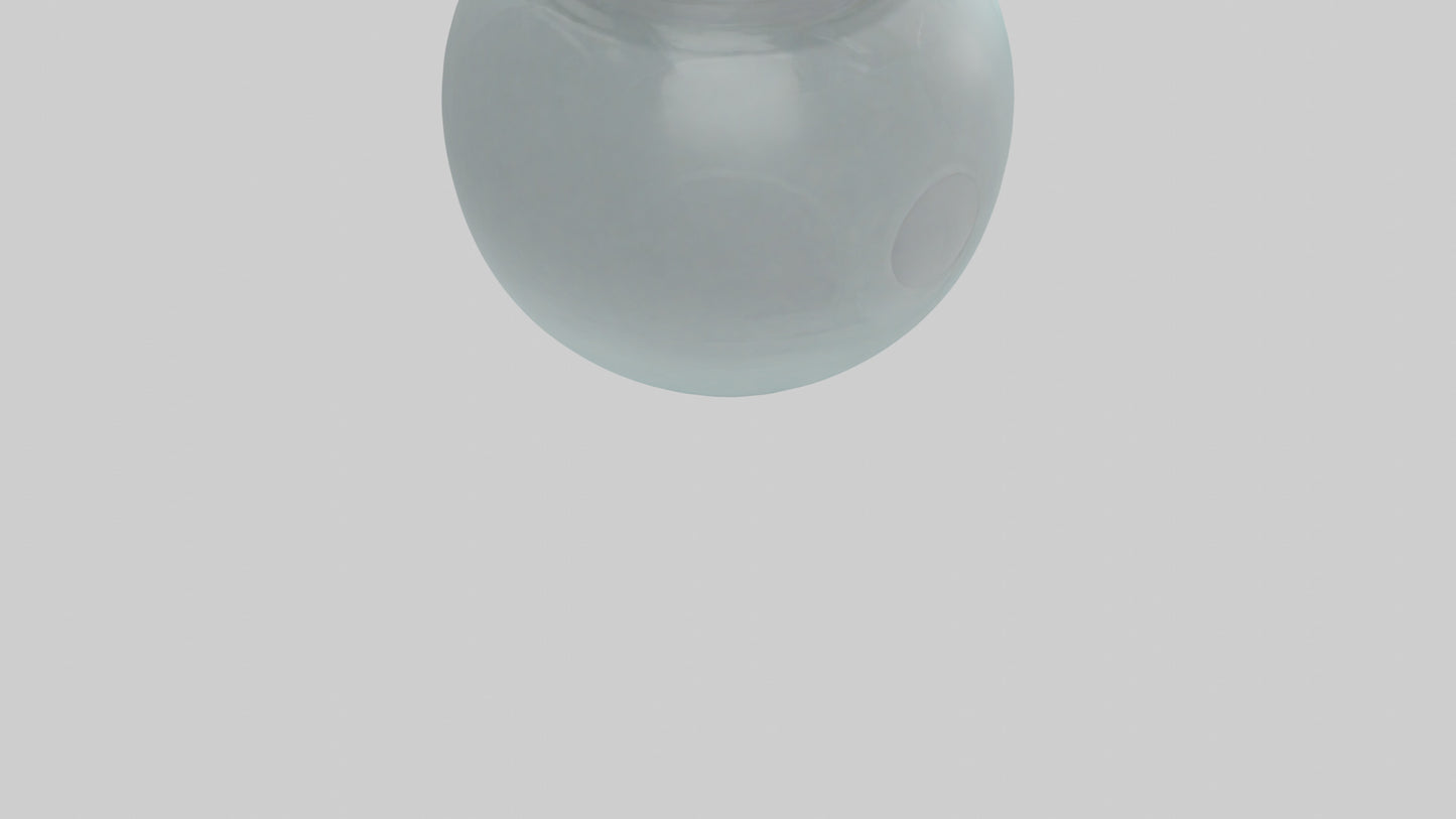 3D model Glass Jar model VR / AR / low-poly