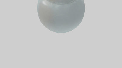 3D model Glass Jar model VR / AR / low-poly