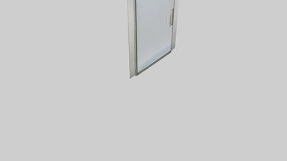 3D model Glass panel door model VR / AR / low-poly