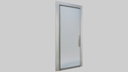 3D model Glass panel door model VR / AR / low-poly
