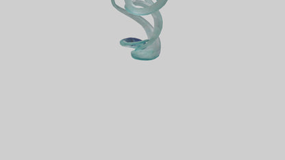 3D model Glass sculpture model VR / AR / low-poly