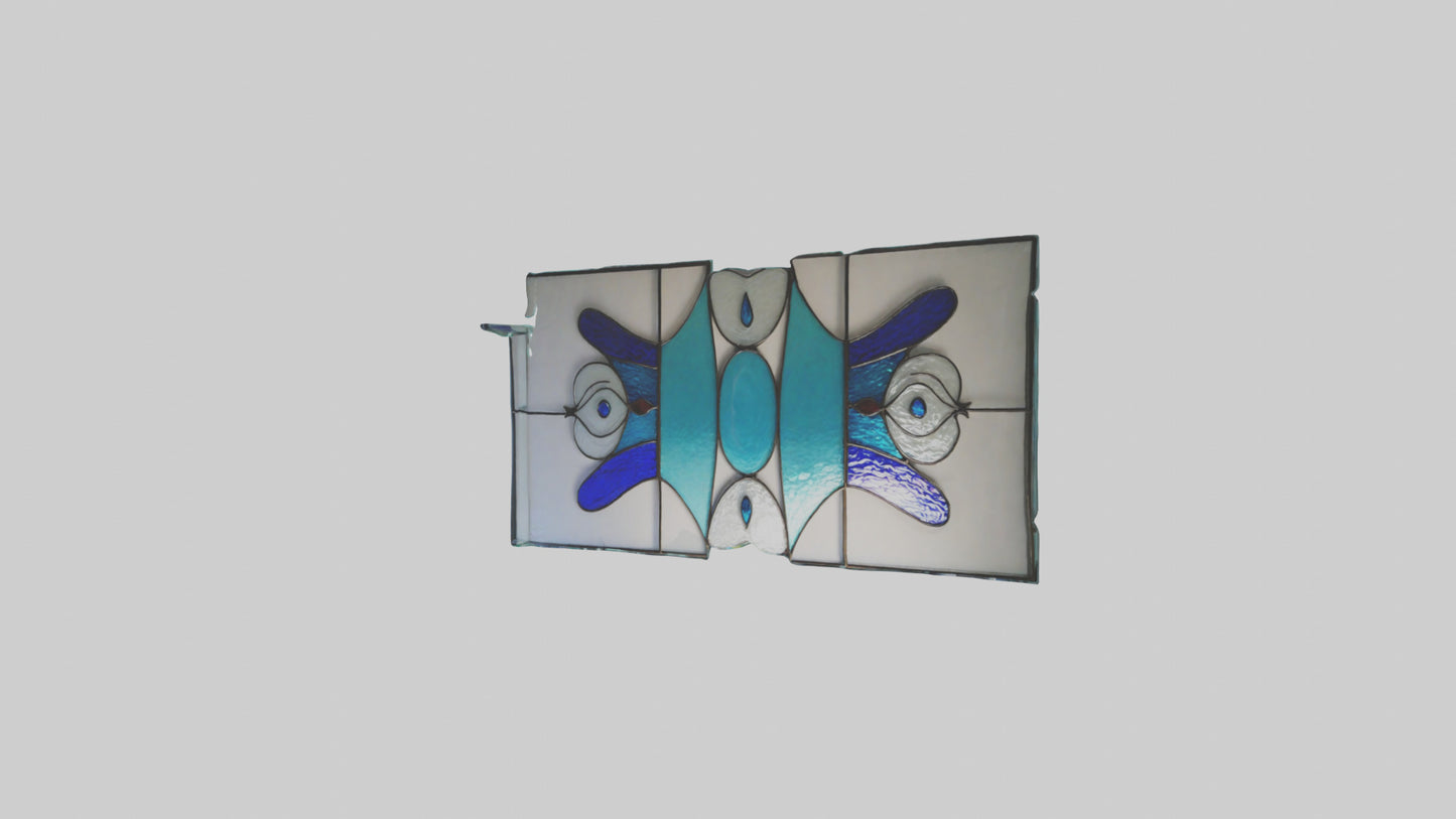 3D model Glass Wall Art VR / AR / low-poly