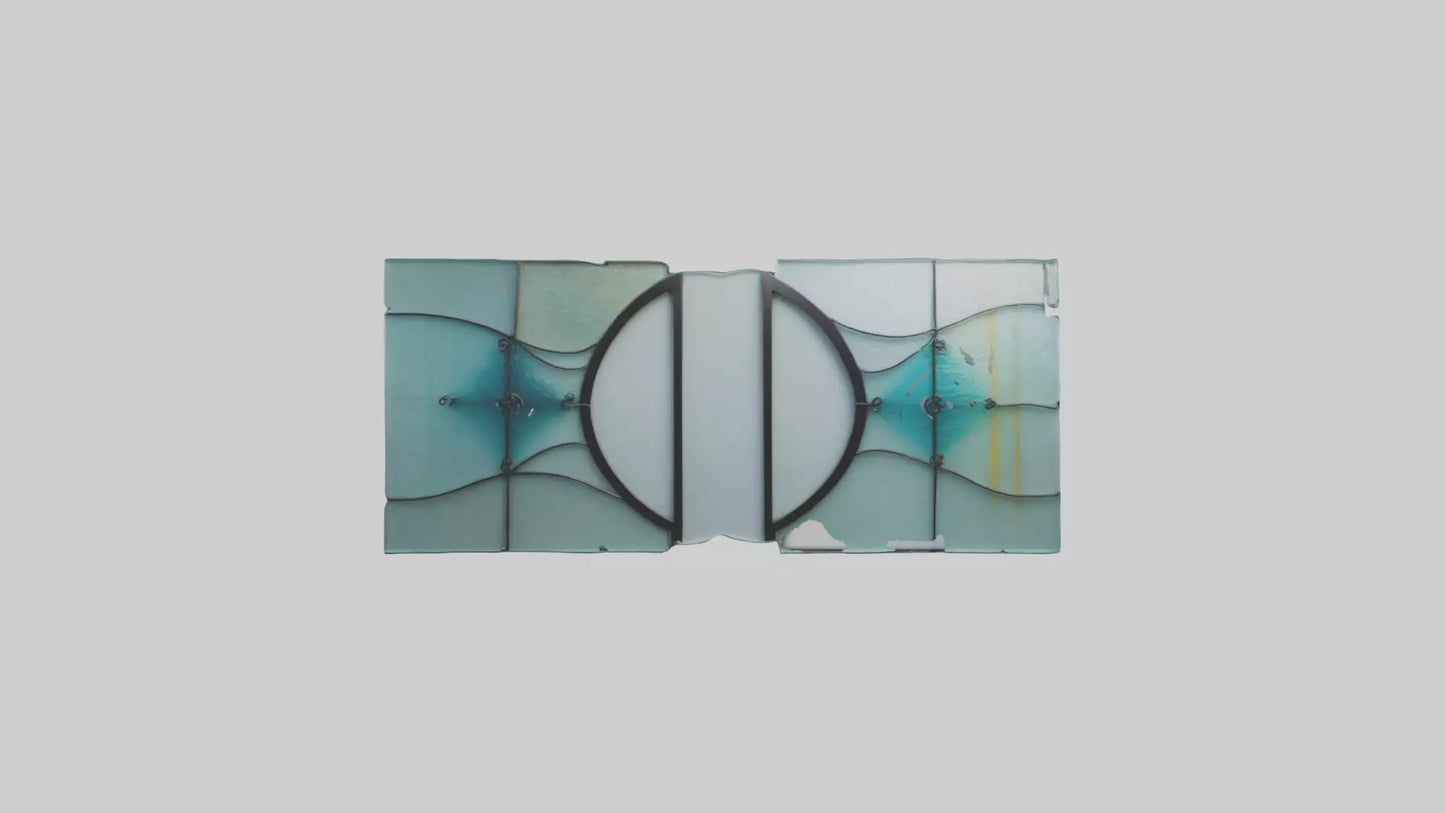 3D model Glass Wall Art VR / AR / low-poly