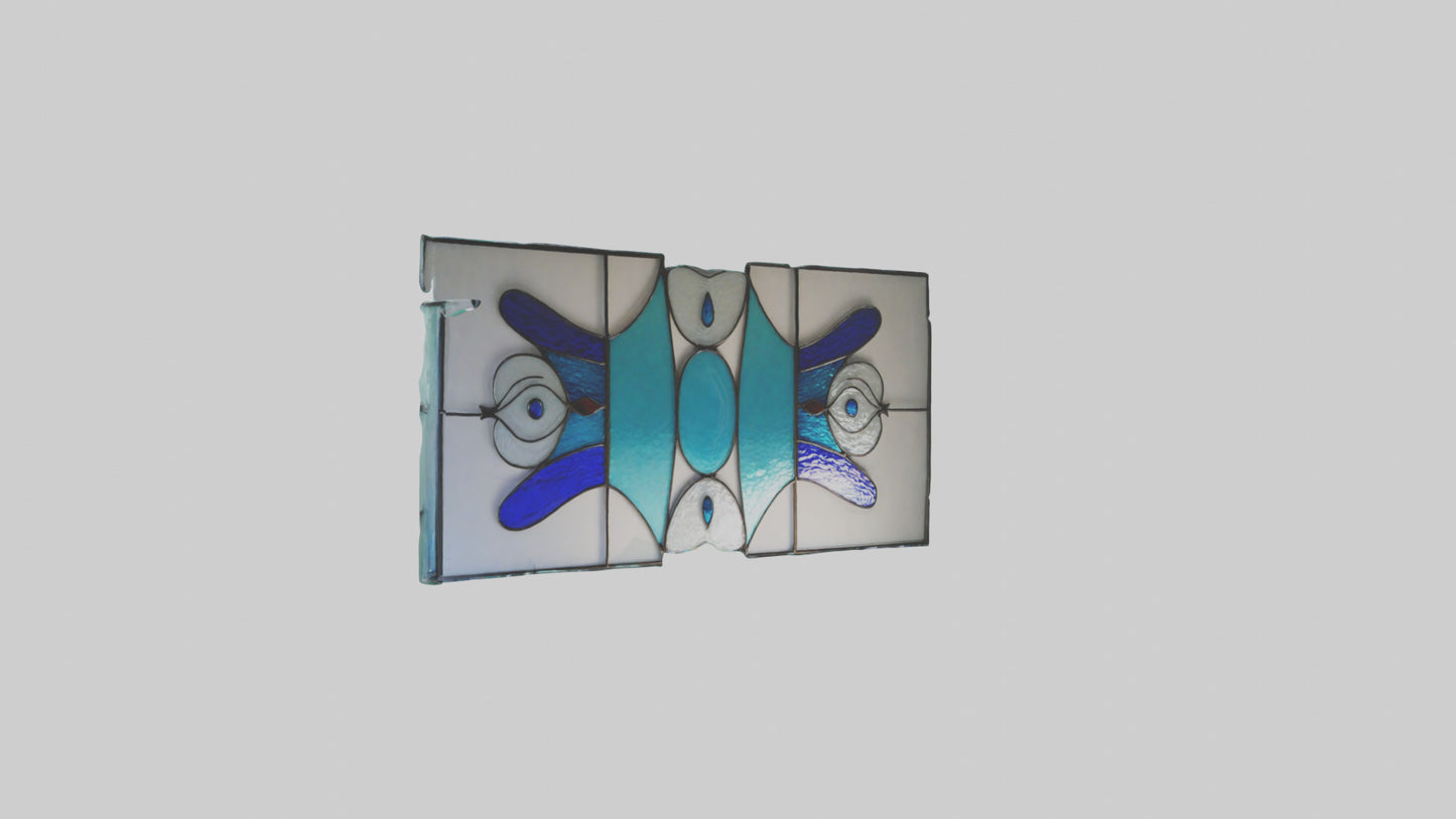 3D model Glass Wall Art VR / AR / low-poly