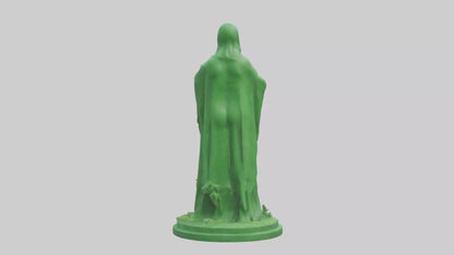 3D model Global Green Statue model VR / AR / low-poly