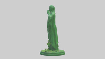 3D model Global Green Statue model VR / AR / low-poly