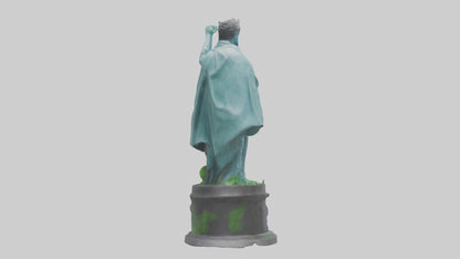 3D model Global Sustainability Hero Statue model VR / AR / low-poly