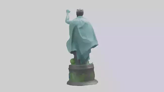 3D model Global Sustainability Hero Statue model VR / AR / low-poly