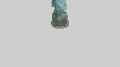 3D model Global Sustainability Hero Statue model VR / AR / low-poly