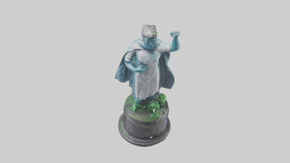 3D model Global Sustainability Hero Statue model VR / AR / low-poly