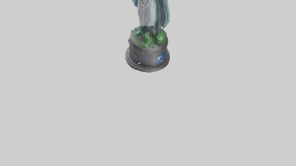 3D model Global Sustainability Hero Statue model VR / AR / low-poly