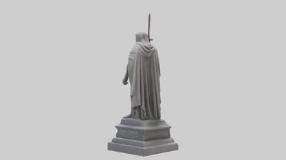 3D model Glory to the Fallen statue model VR / AR / low-poly