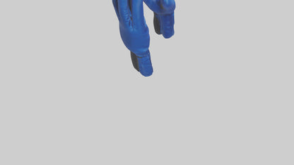 3D model Gloves model VR / AR / low-poly