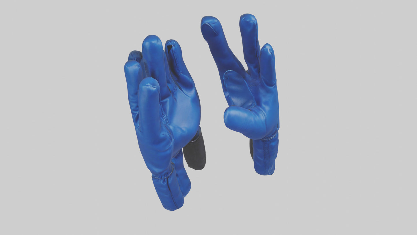 3D model Gloves model VR / AR / low-poly